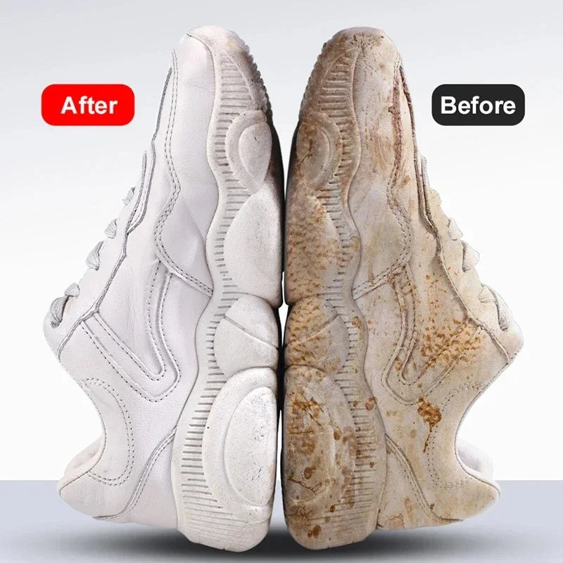 Disposable Shoe Cleaning Wipes - Portable Shoe Shine Cloths for Dirt & Stain Removal