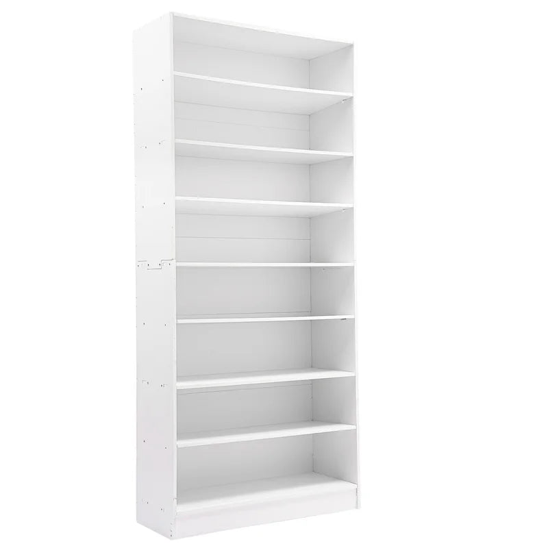 80cm Shoe Organizer with 8 Tiers - White or Black Storage Cabinet for Shoes
