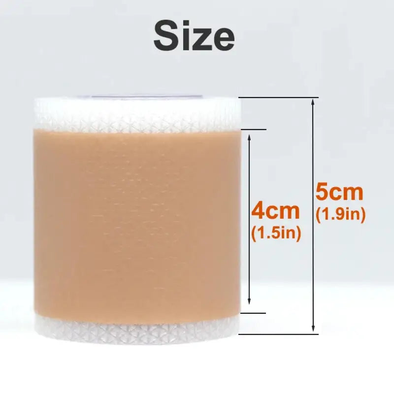 Reusable Silicone Scar Tape - Breathable Skin-Friendly Adhesive for Ear & Scar Protection