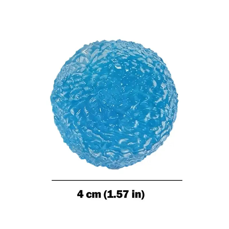 Sensory Stress Reliever Slushie Squeeze Ball with Crackling Noise - Reusable Moldable Fidget Toy for All Ages