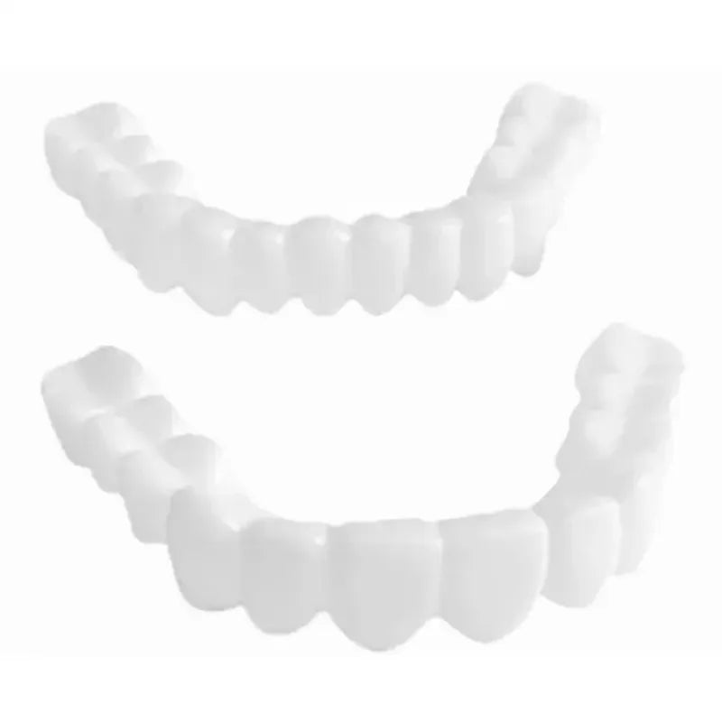 Unisex Snap-On Teeth Veneers - Instant Smile Makeover Cosmetic Teeth