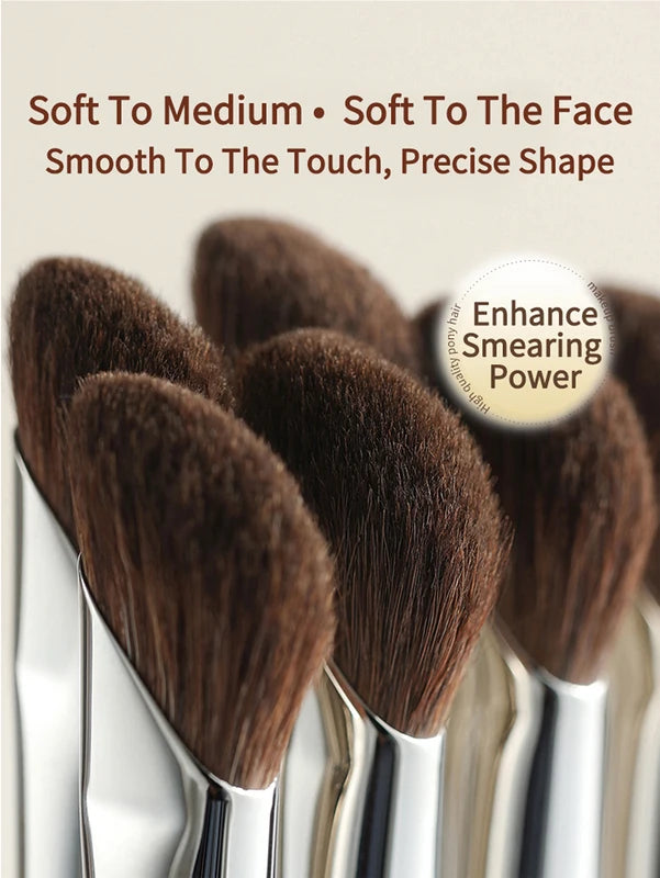 Soft Makeup Nose Shadow Brush for Sculpting and Dyeing - Diagonal Tool