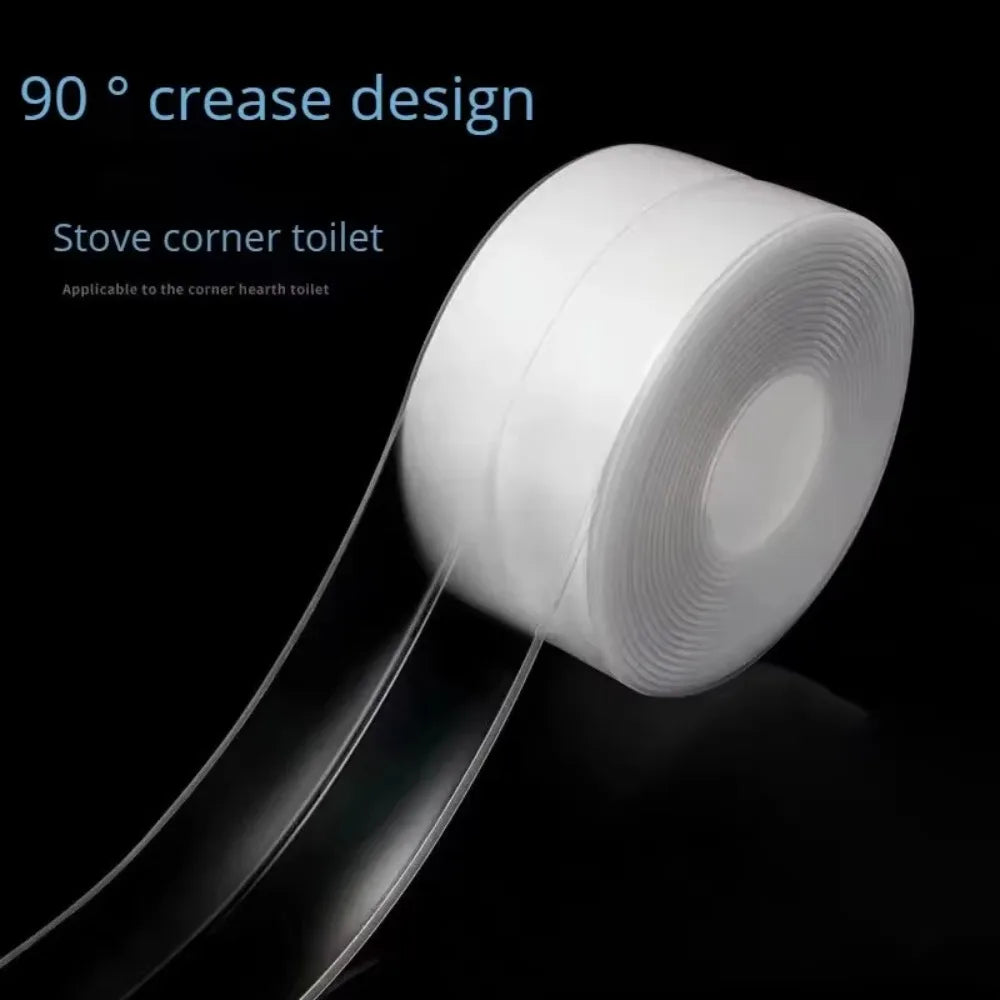 Waterproof Sealing Tape for Kitchen Bathroom Mold & Mildew Proof Strip