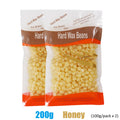 Hard Wax Beans Waxing Kit with Warmer for Hair Removal - Complete Body Wax Heater