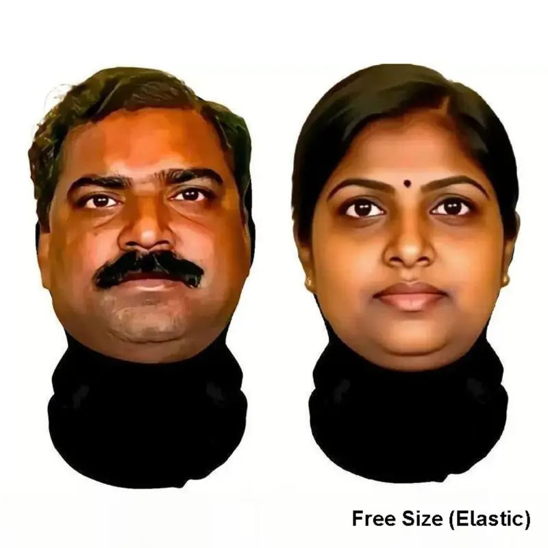 Funny Indian-Style Mask - Novelty Cosplay Face Mask for Party & Outdoor Activities
