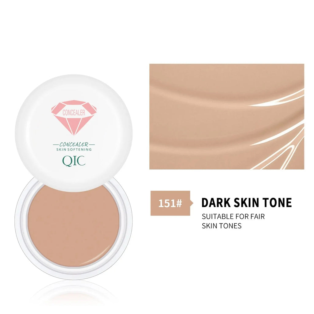 High Coverage Waterproof Face Concealer BB Cream for Flawless Makeup Base
