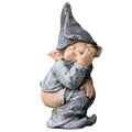 Funny Gnome Garden Statue - Dwarf Taking A Shit Lawn Decoration Resin Craft