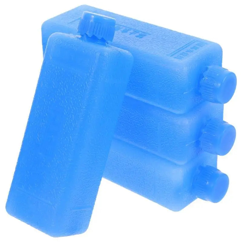 Reusable Gel Ice Packs for Coolers and Cooling Fans - 4 Pack