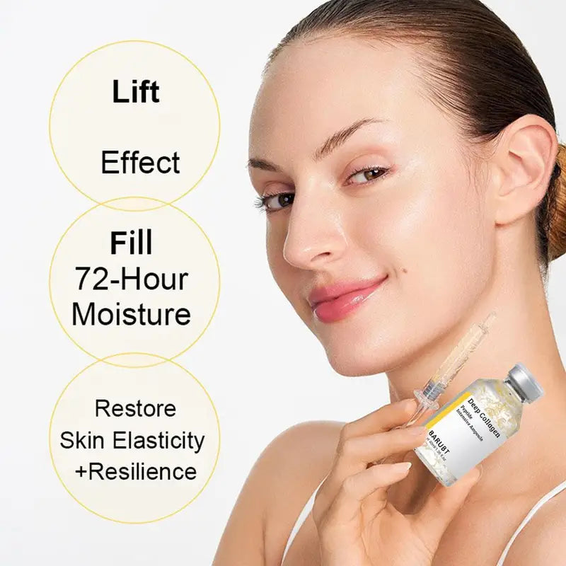 Korean Collagen Face Serum - Deep Peptide & Anti-Wrinkle Skin Care 40ml