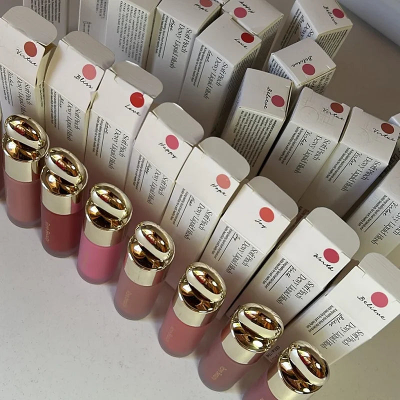 Liquid Blush Makeup - Weightless, Blendable, Long Lasting 12H Impact Pigment