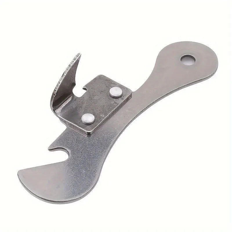 2-in-1 Stainless Steel Can Opener with Ergonomic Handle - Kitchen Tool