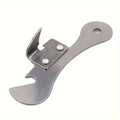 2-in-1 Stainless Steel Can Opener with Ergonomic Handle - Kitchen Tool