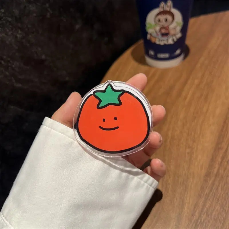Magnetic Vegetable Phone Holder for iPhone & Samsung - Cute Cartoon Stand