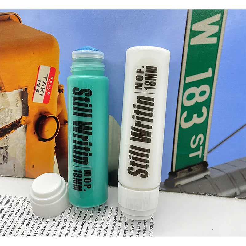 Oil-Based Paint Pen with Refillable Ink - Round Head Signature Marker 18mm