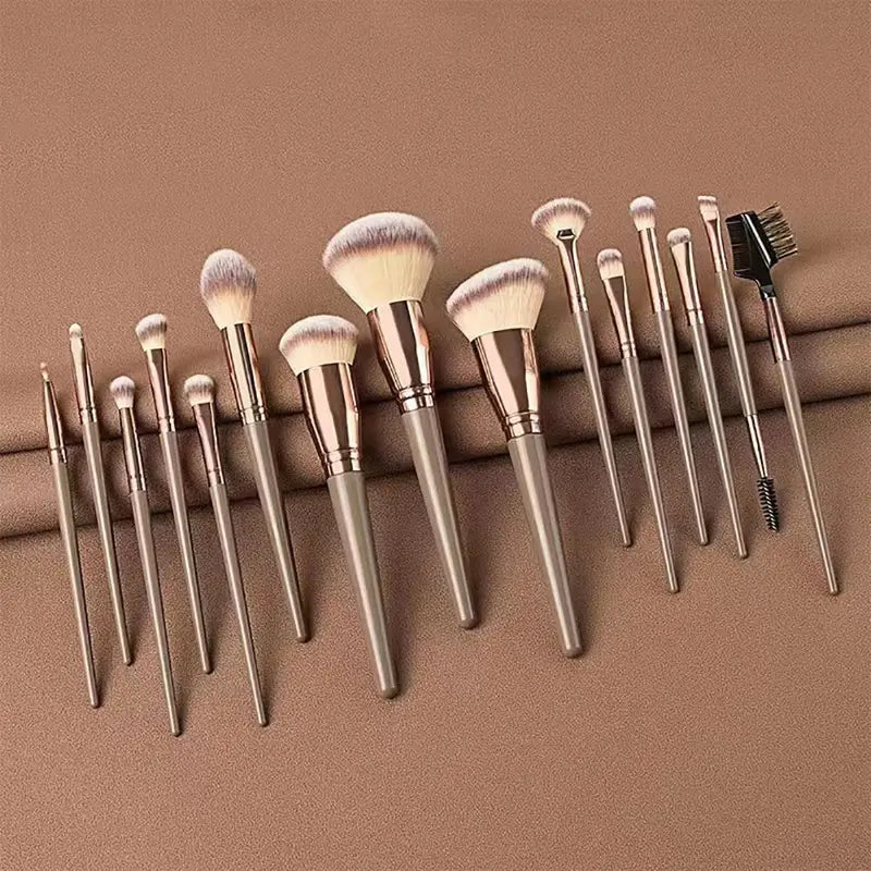 Concealer Kabuki Makeup Brush Set - Synthetic Soft Fluffy Powder Blending Tools