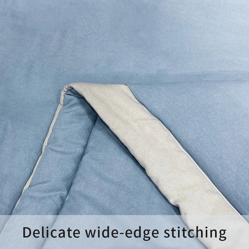 Lightweight Summer Quilt - Skin-Friendly, Washable Cotton Polyester Bedding