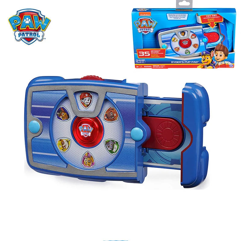 Kids Paw Patrol Ryder Pup Pad Tablet Playset with Sound - Rescue Mission Toy for Ages 3+