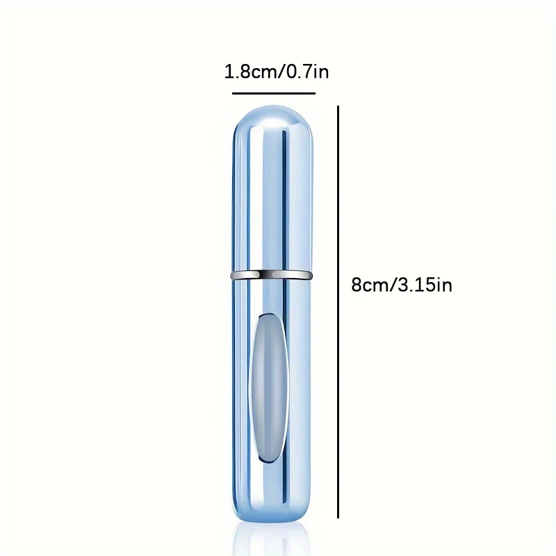 5ml Portable Refillable Spray Bottle - Travel Perfume Atomizer & Sample Container
