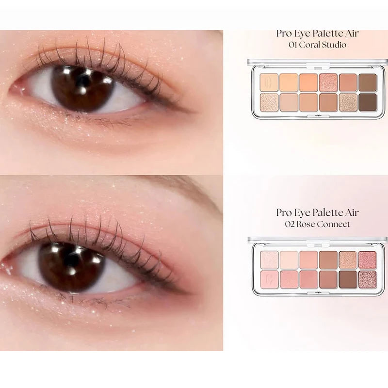 Pro Eye Palette Air Collection - Matte & Shimmer Eyeshadow Set in Multiple Colors