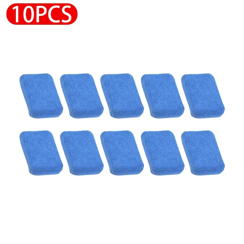 Car Polishing & Waxing Sponge Kit - Microfiber Detail Tool Set for Auto Interior & Exterior