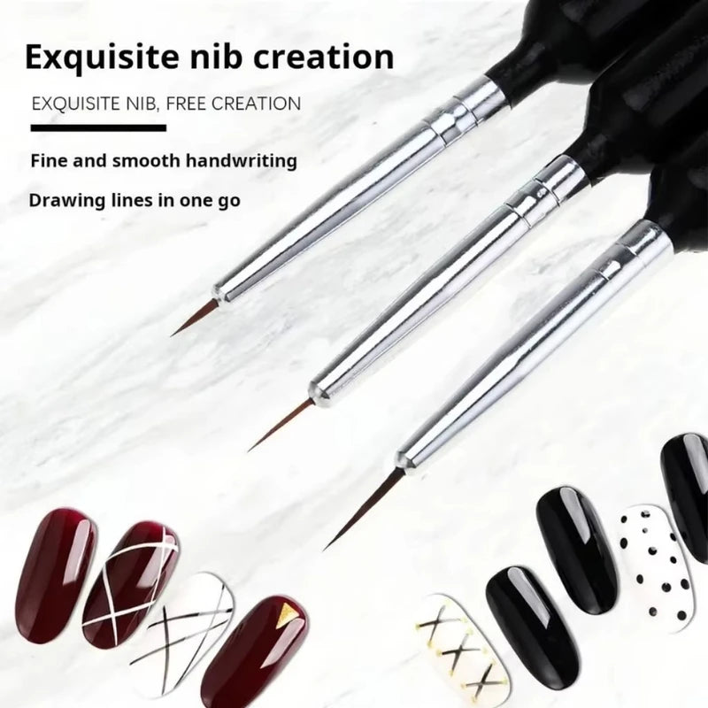 Miniature Art Paint Brush Set - Watercolor, Gouache & Oil Painting Brushes