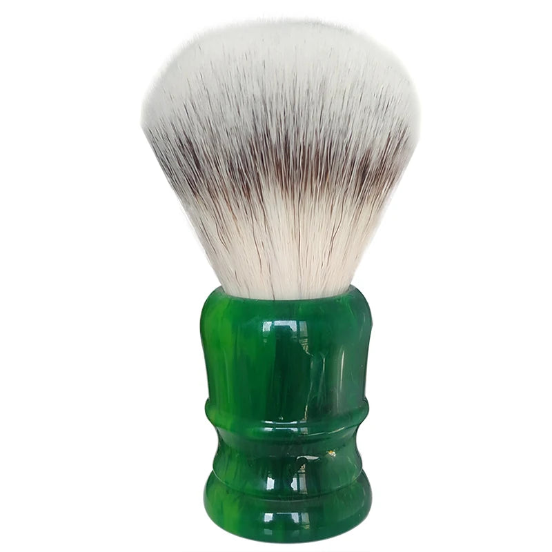 Men's Shaving Brush with Synthetic Hair and Resin Handle – Multiple Colors