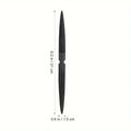 High Carbon Steel Jewelry Wax File Cutter with Pointed Round Tip for Metal Wood Ceramic Crafting