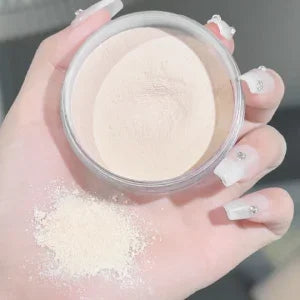Light Air Loose Powder - Transparent White Oil-Control Face Makeup, Long Lasting Matte Finish