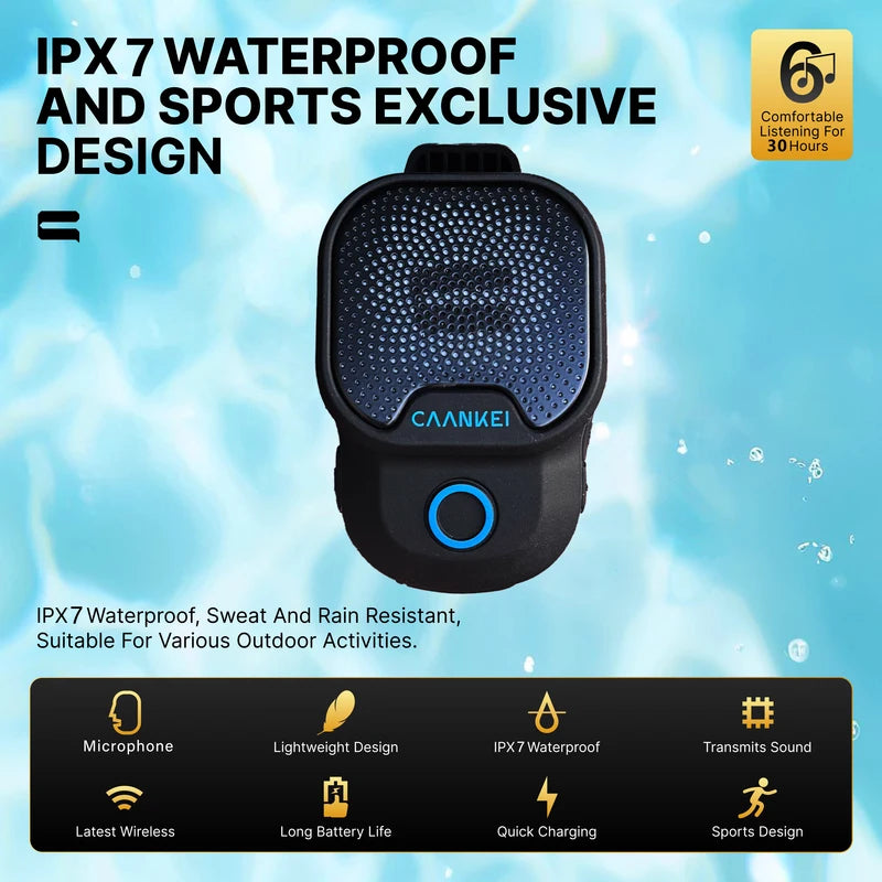 Wireless Waterproof Portable Bluetooth Speaker for Outdoor Sport & Calls