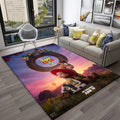 Kids Cartoon Carpet Rug for Bedroom and Living Room Non-Slip Floor Mat