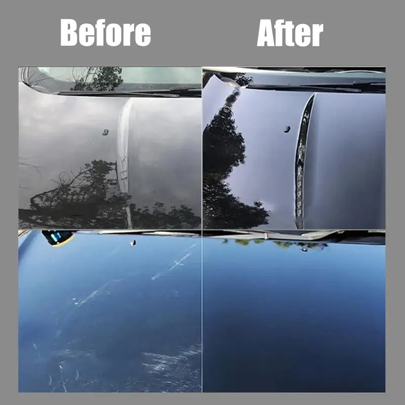 Car Scratch & Wax Coating Spray 500ml Waterless Polish & Glass Cleaner