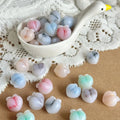 Peach-Shaped Enamel Wax Granules for Handmade Sealing & Invitation Envelopes
