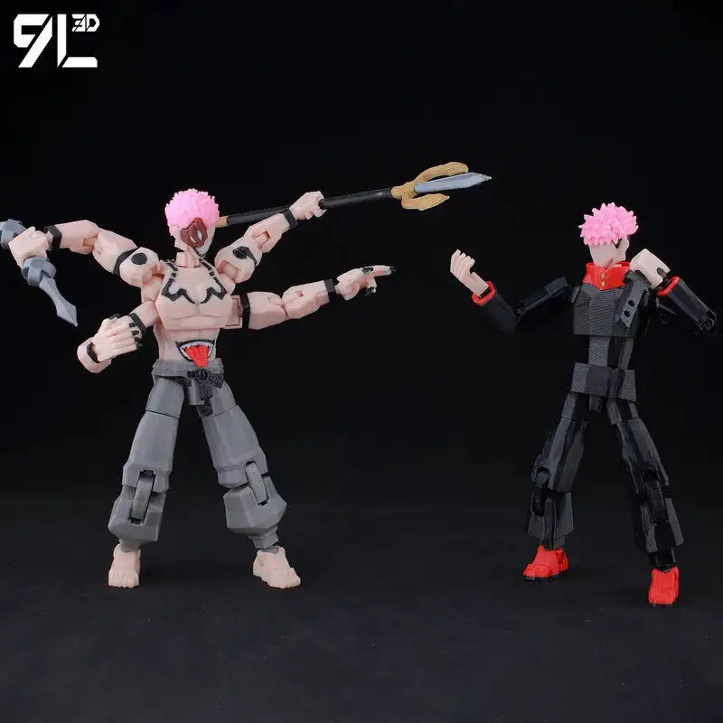 Multi-Jointed Action Figure for Collecting and Display - Jujutsu Kaisen Itadori Toy