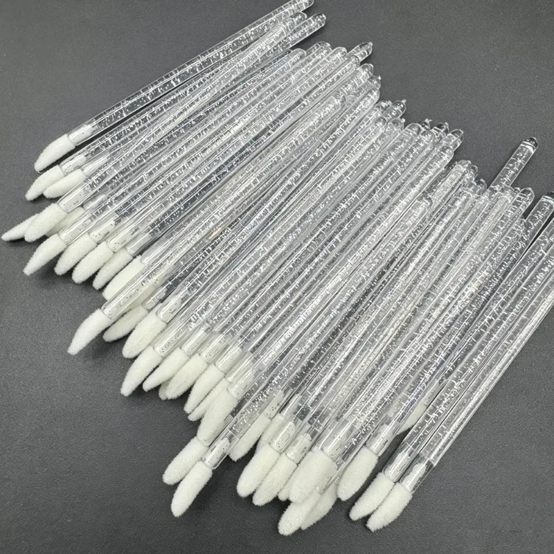 Disposable Lip Brush Set 50/100PCS Lipstick Applicator Makeup Tool