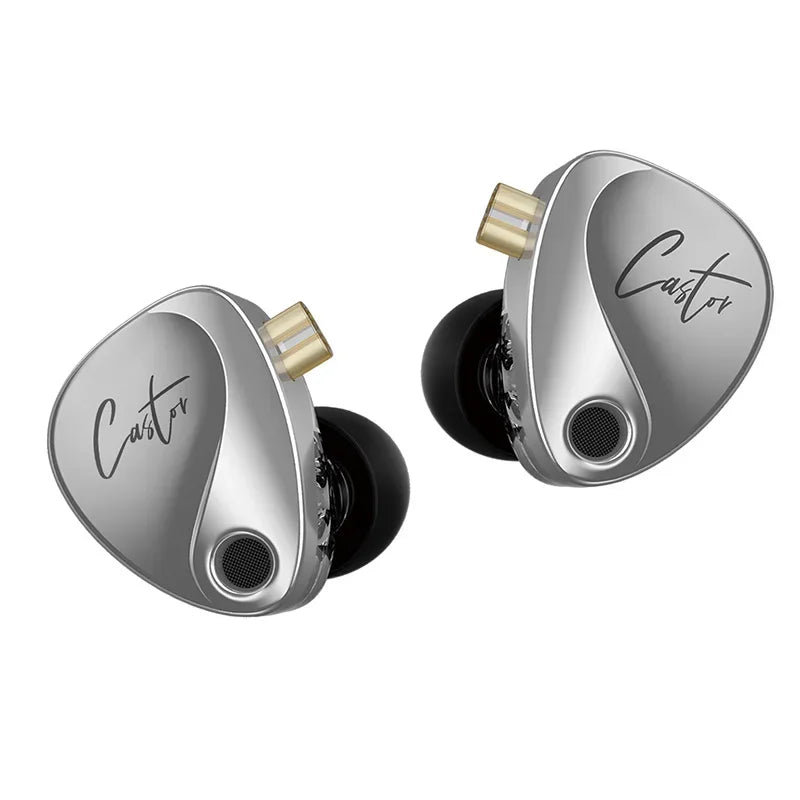 KZ Castor 2DD In-Ear Earphones HiFi Dynamic Monitor Headset with Noise Cancelling