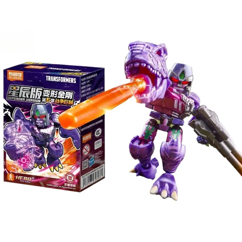 Transformers Stars Edition Generation 6 Megatron Building Blocks Toy Gift