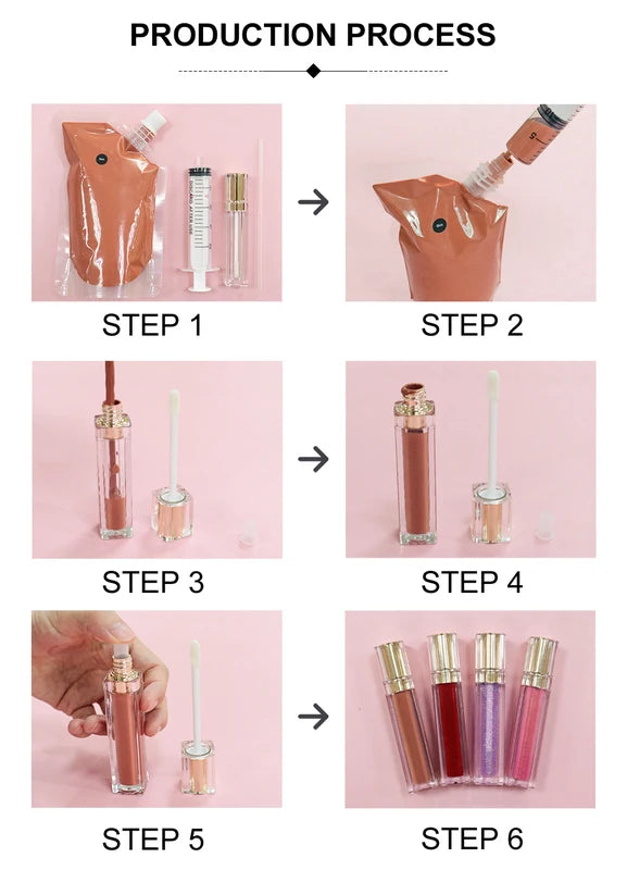 200ml Lip Gloss Base for DIY Makeup, Bulk Lipstick & Lipstick Refill