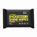 Disposable Shoe Cleaning Wipes - Portable Shoe Shine Cloths for Dirt & Stain Removal