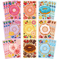 Children's Donut Puzzle Stickers Game - Funny Assemble Jigsaw Kids Educational Toy