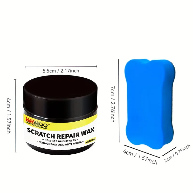 Car Scratch Repair Cream - No-Paint Scratch Remover & Polish for Vehicles