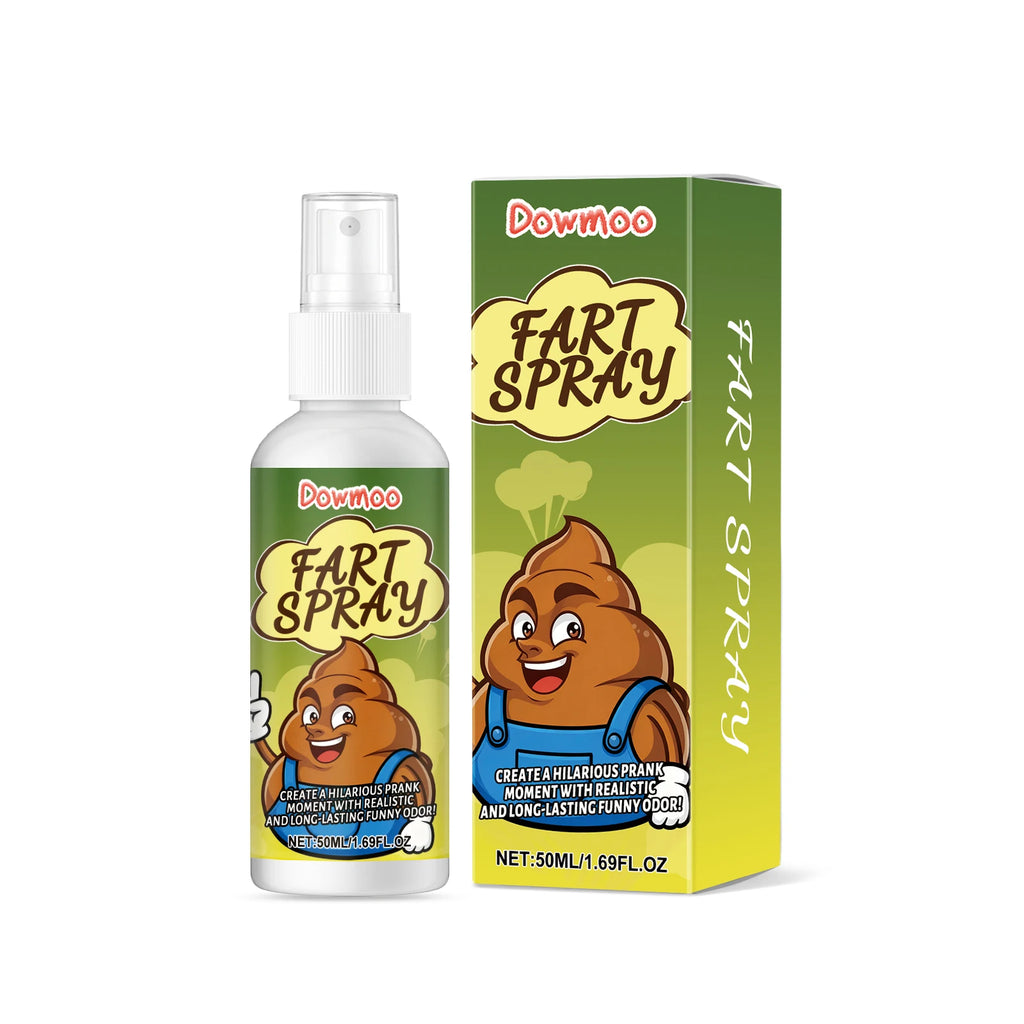 Realistic Prank Odor Spray - Funny Fart Gag Toy for Parties and Surprises