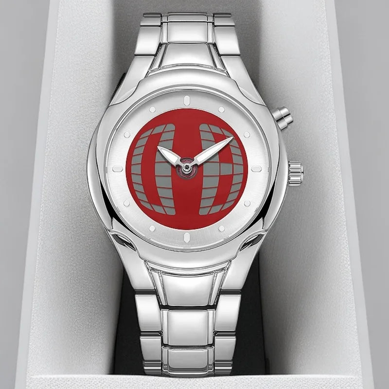 Digital Men’s Watch with Dual Display Waterproof Quartz Wristwatch - Multiple Colors