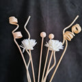Artificial Flower Rattan Reed Diffuser Refill Sticks - 6, 8, 9 Pcs Home Fragrance