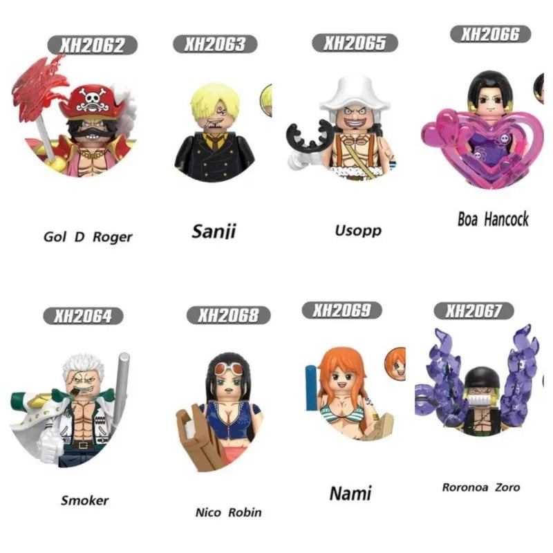 Anime Character Figurine Mini Robot Gift for Kids - Multiple Colors