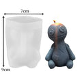 Halloween Curse Doll Candle Silicone Mold DIY Craft Kit for Handmade Holiday Decor