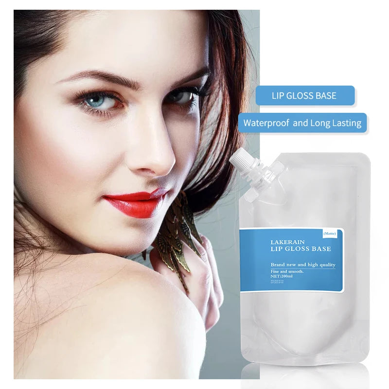 Lip Gloss Base Oil - Moisturizing Clear Gel for Handmade Lip Gloss - 50/100/200ml
