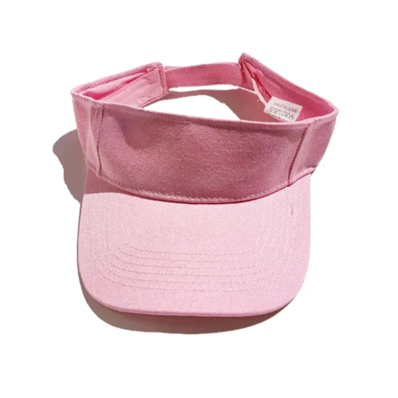 Outdoor Sun Hat Men Women Cotton Adjustable UV Protection Visor Sport Hat
