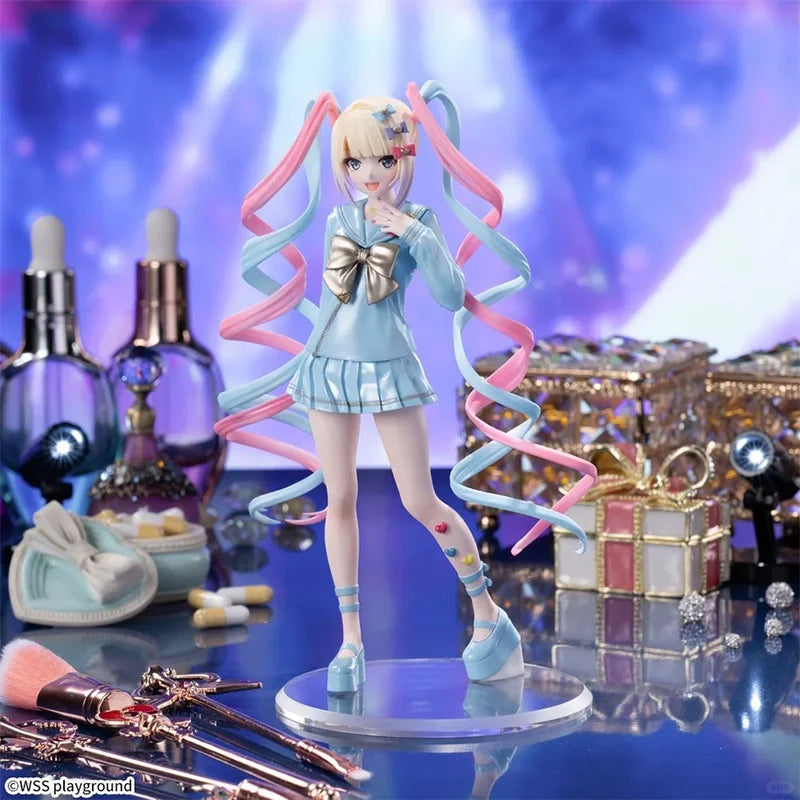 Anime Action Figure Set for Collectors - Overdose Needy Girl PVC Model Toys