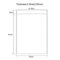30pcs Clear Plastic Storage Bags with Self-Adhesive Closure for Clothing & Gifts