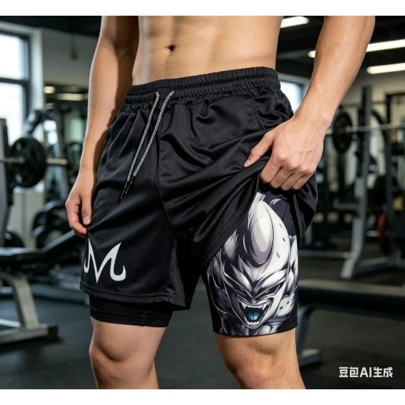 Men's Breathable Sports Shorts - Comfortable Loose Fit Activewear Pants
